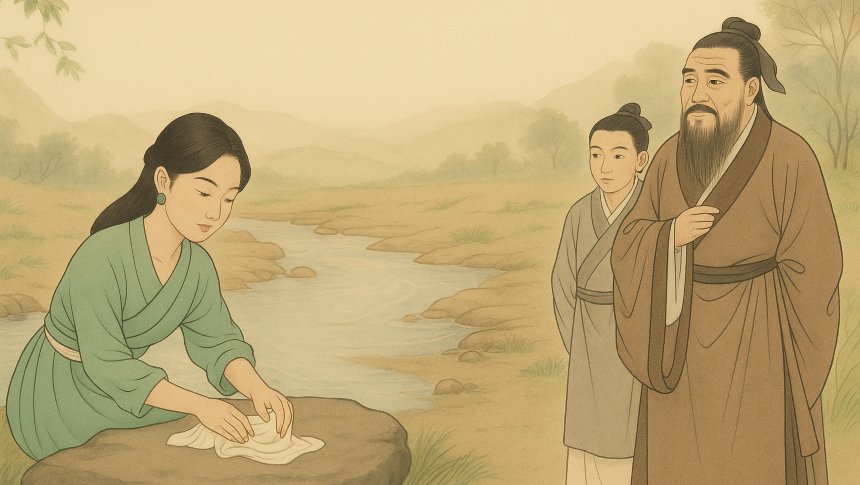 Khổng Tử gặp "tài nữ cao tay", ông phải thốt lên: Quả là học được nhiều điều!