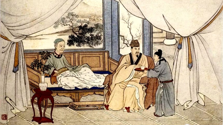 Chuyện chàng ngốc và người ăn mày hiếu thảo